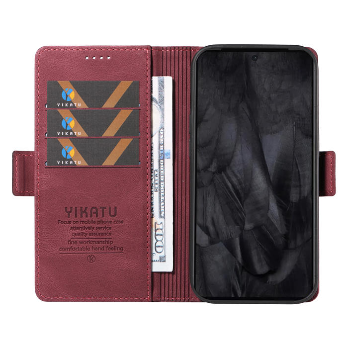 YIKATU Google Pixel 8 Pro Wallet Kickstand Case
