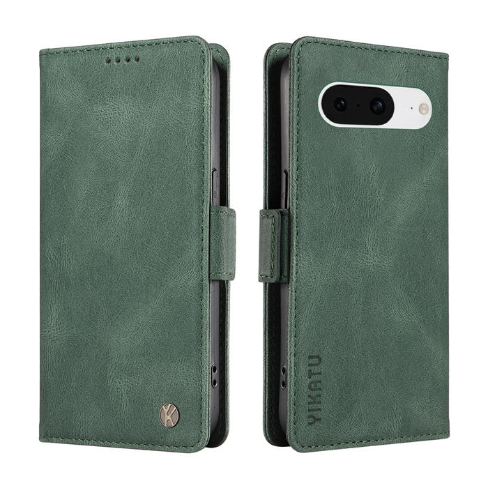 YIKATU Google Pixel 8 Wallet Kickstand Case