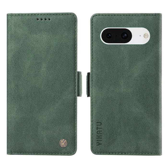 YIKATU Google Pixel 8 Wallet Kickstand Case