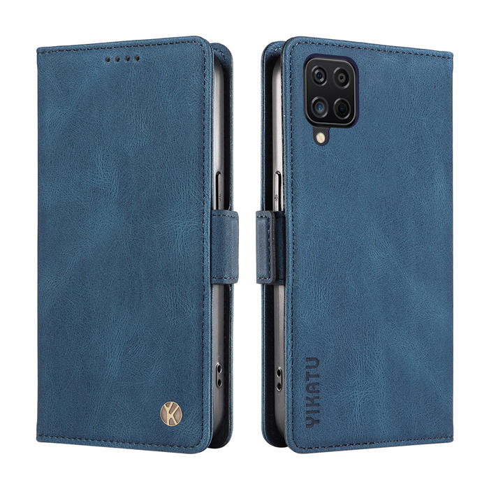 YIKATU Samsung Galaxy A12 5G Wallet Kickstand Case