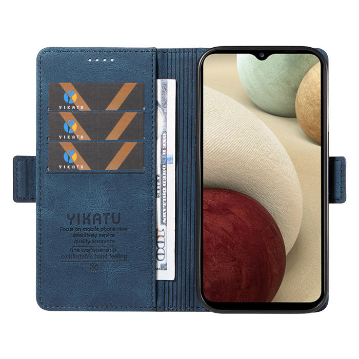 YIKATU Samsung Galaxy A12 5G Wallet Kickstand Case