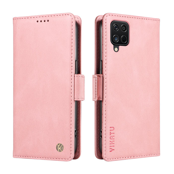 YIKATU Samsung Galaxy A12 5G Wallet Kickstand Case