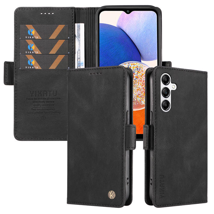 YIKATU Samsung Galaxy A14 5G Wallet Kickstand Case