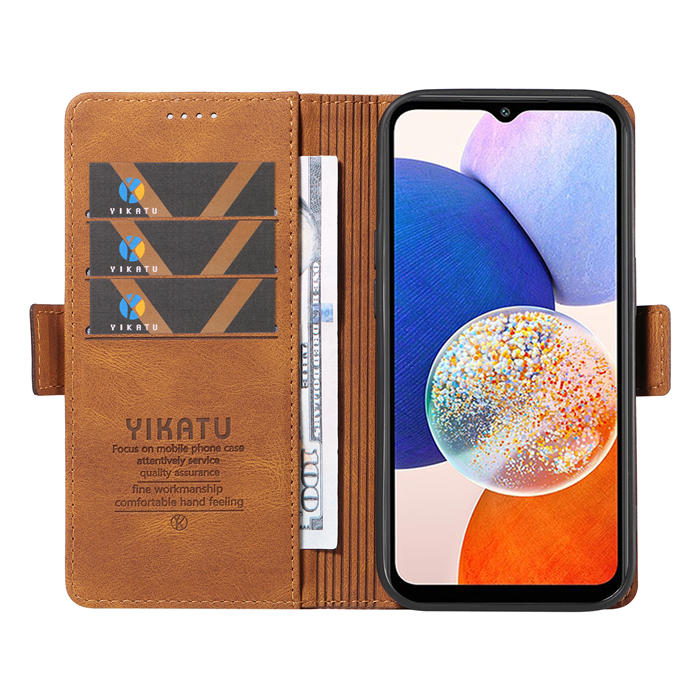 YIKATU Samsung Galaxy A14 5G Wallet Kickstand Case