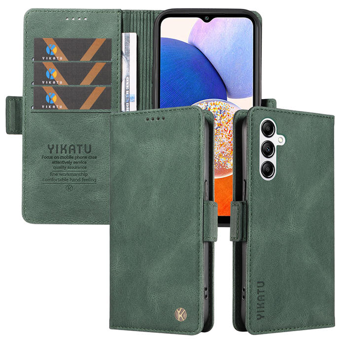 YIKATU Samsung Galaxy A14 5G Wallet Kickstand Case