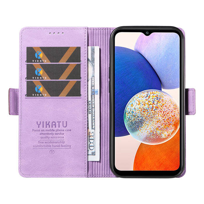 YIKATU Samsung Galaxy A14 5G Wallet Kickstand Case