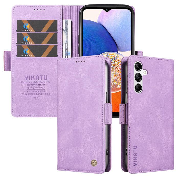 YIKATU Samsung Galaxy A14 5G Wallet Kickstand Case