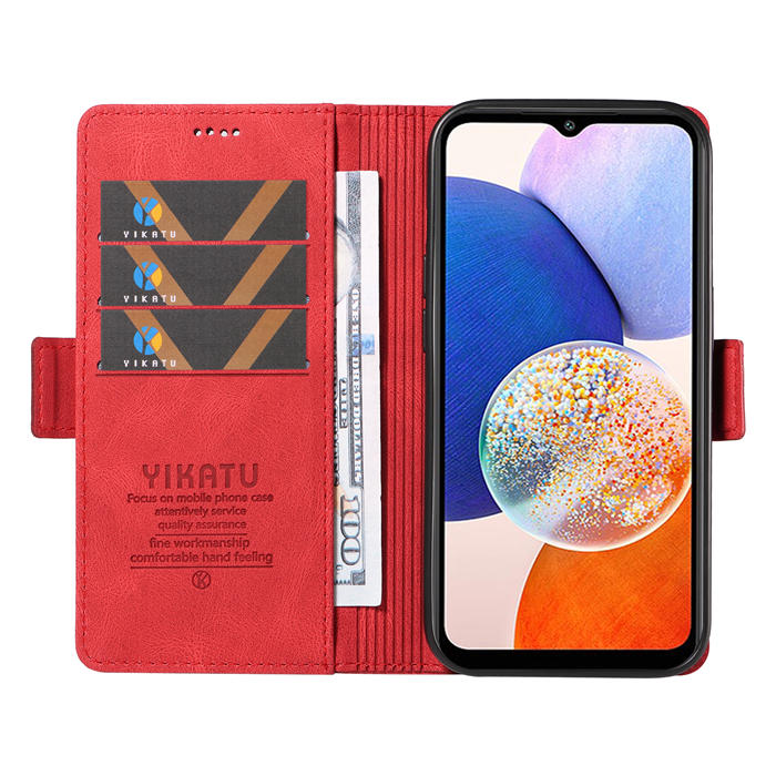 YIKATU Samsung Galaxy A14 5G Wallet Kickstand Case