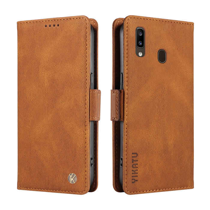 YIKATU Samsung Galaxy A20/A30 Wallet Kickstand Case