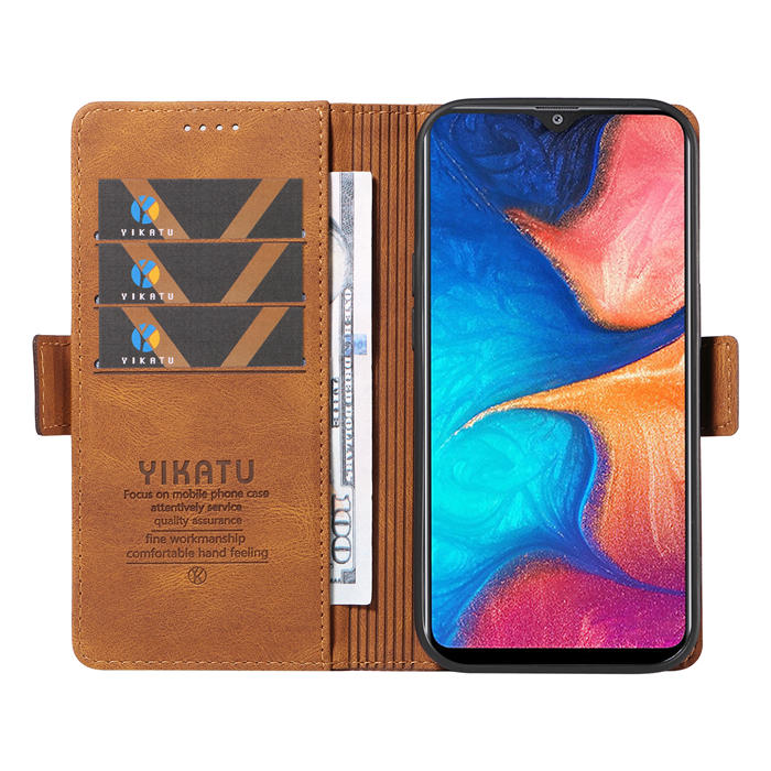 YIKATU Samsung Galaxy A20/A30 Wallet Kickstand Case