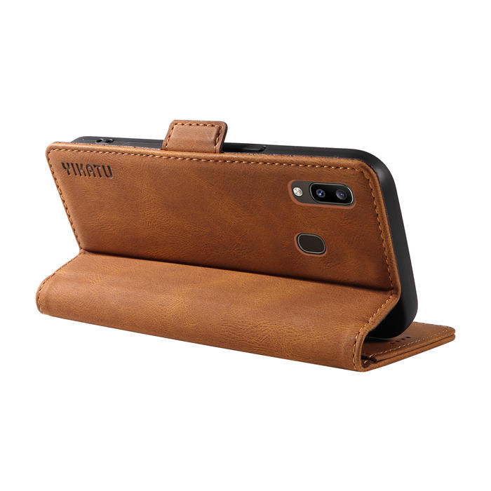 YIKATU Samsung Galaxy A20/A30 Wallet Kickstand Case