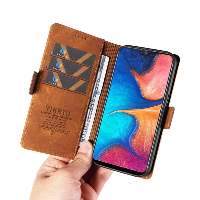 YIKATU Samsung Galaxy A20/A30 Wallet Kickstand Case