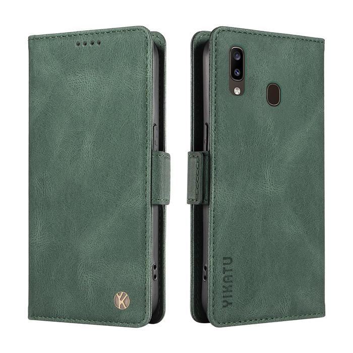 YIKATU Samsung Galaxy A20/A30 Wallet Kickstand Case