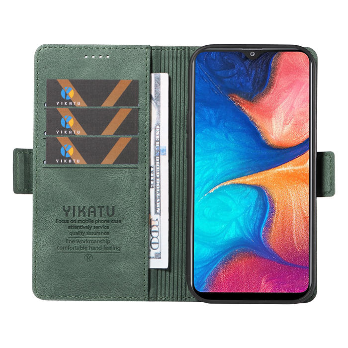 YIKATU Samsung Galaxy A20/A30 Wallet Kickstand Case