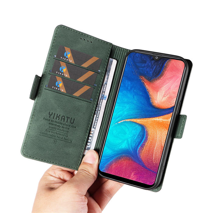 YIKATU Samsung Galaxy A20/A30 Wallet Kickstand Case