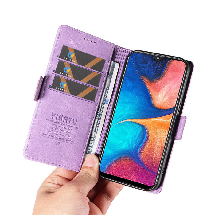 YIKATU Samsung Galaxy A20/A30 Wallet Kickstand Case