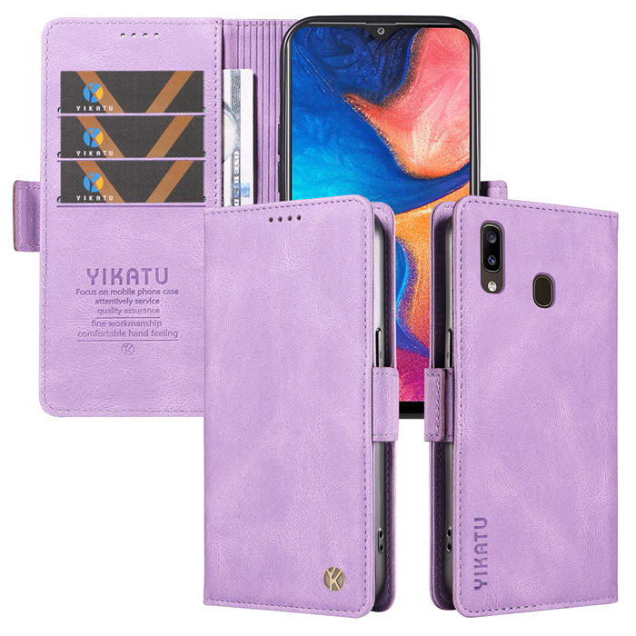 YIKATU Samsung Galaxy A20/A30 Wallet Kickstand Case