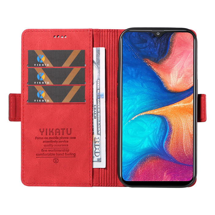 YIKATU Samsung Galaxy A20/A30 Wallet Kickstand Case