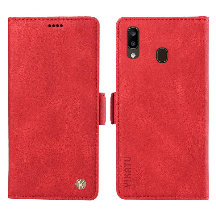 YIKATU Samsung Galaxy A20/A30 Wallet Kickstand Case