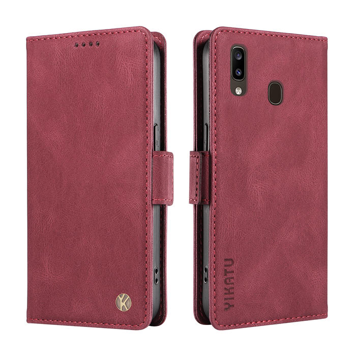 YIKATU Samsung Galaxy A20/A30 Wallet Kickstand Case