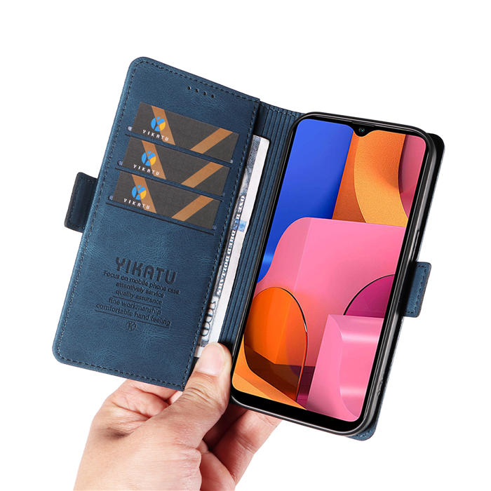 YIKATU Samsung Galaxy A20S Wallet Kickstand Case