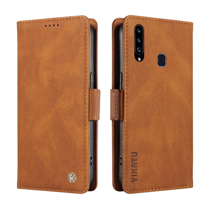 YIKATU Samsung Galaxy A20S Wallet Kickstand Case