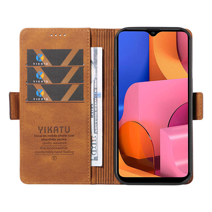 YIKATU Samsung Galaxy A20S Wallet Kickstand Case