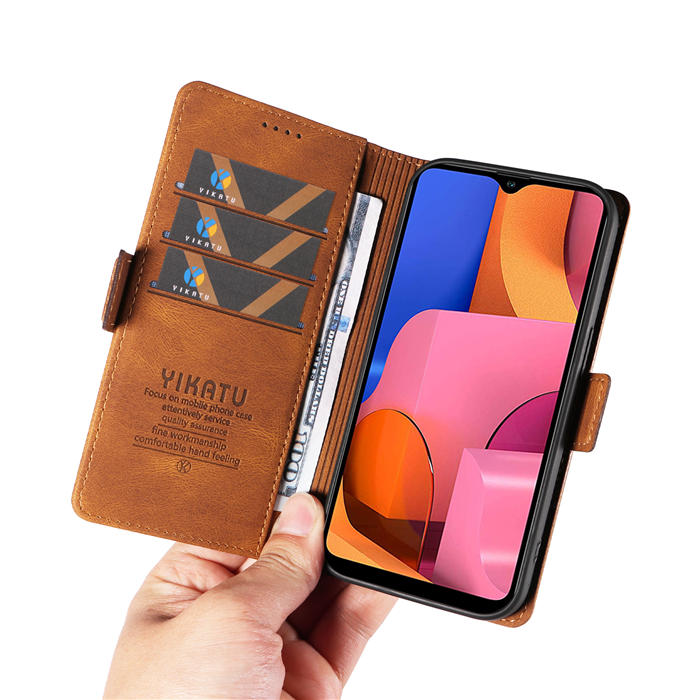 YIKATU Samsung Galaxy A20S Wallet Kickstand Case