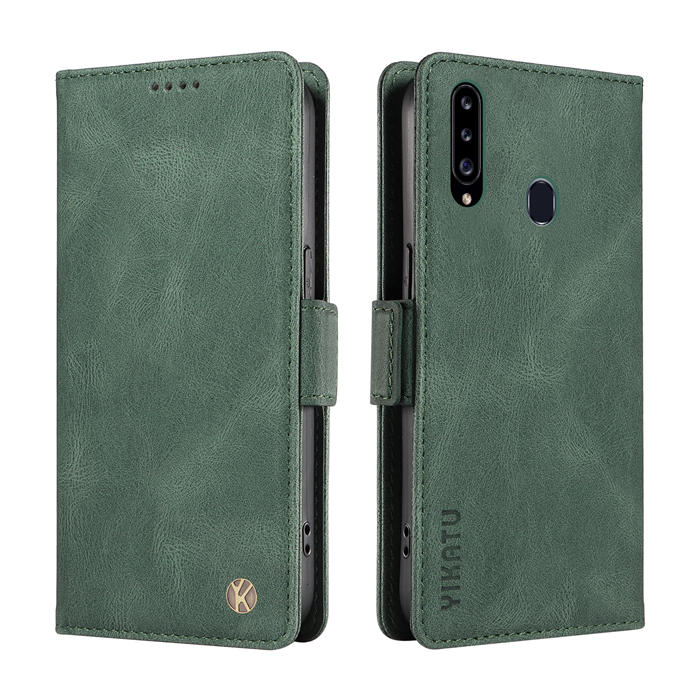 YIKATU Samsung Galaxy A20S Wallet Kickstand Case