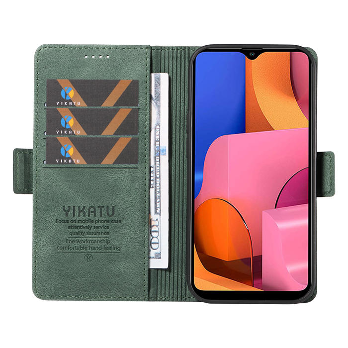 YIKATU Samsung Galaxy A20S Wallet Kickstand Case