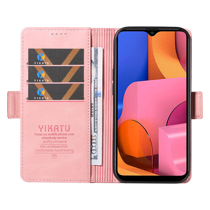 YIKATU Samsung Galaxy A20S Wallet Kickstand Case