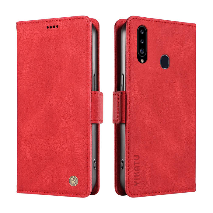 YIKATU Samsung Galaxy A20S Wallet Kickstand Case