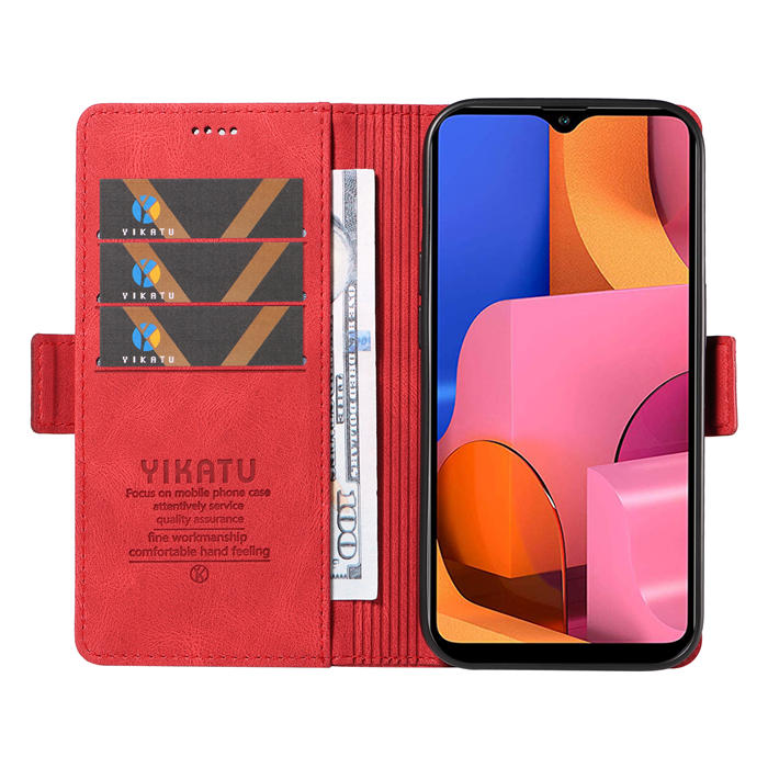 YIKATU Samsung Galaxy A20S Wallet Kickstand Case