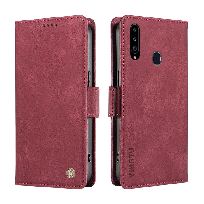 YIKATU Samsung Galaxy A20S Wallet Kickstand Case