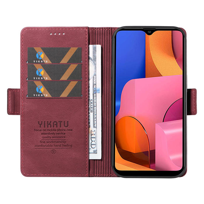 YIKATU Samsung Galaxy A20S Wallet Kickstand Case