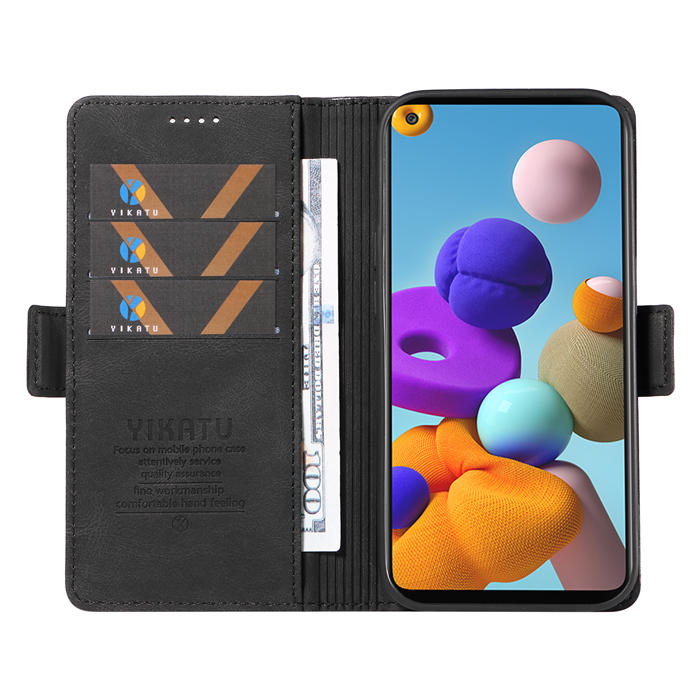 YIKATU Samsung Galaxy A21S Wallet Kickstand Case