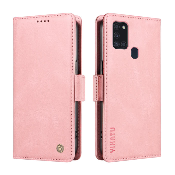 YIKATU Samsung Galaxy A21S Wallet Kickstand Case