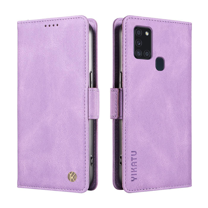 YIKATU Samsung Galaxy A21S Wallet Kickstand Case