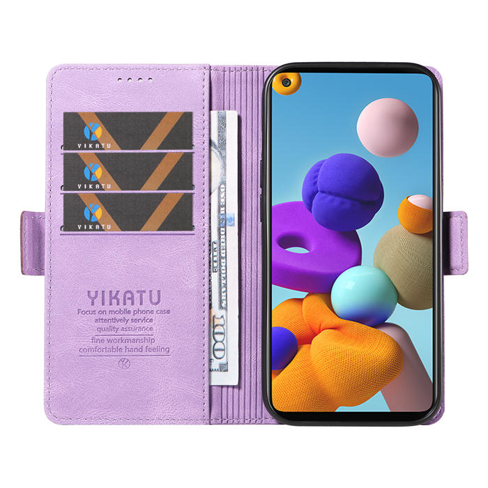 YIKATU Samsung Galaxy A21S Wallet Kickstand Case