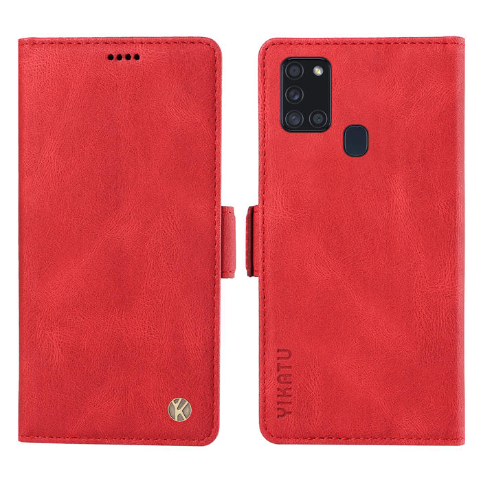 YIKATU Samsung Galaxy A21S Wallet Kickstand Case