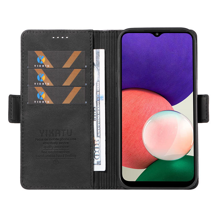 YIKATU Samsung Galaxy A22 4G Wallet Kickstand Case