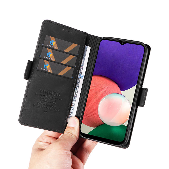 YIKATU Samsung Galaxy A22 4G Wallet Kickstand Case