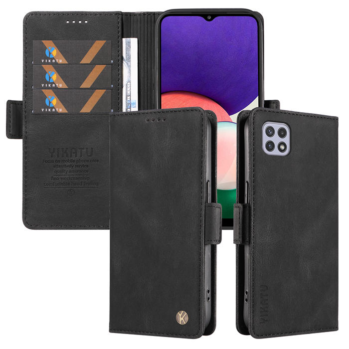 YIKATU Samsung Galaxy A22 4G Wallet Kickstand Case