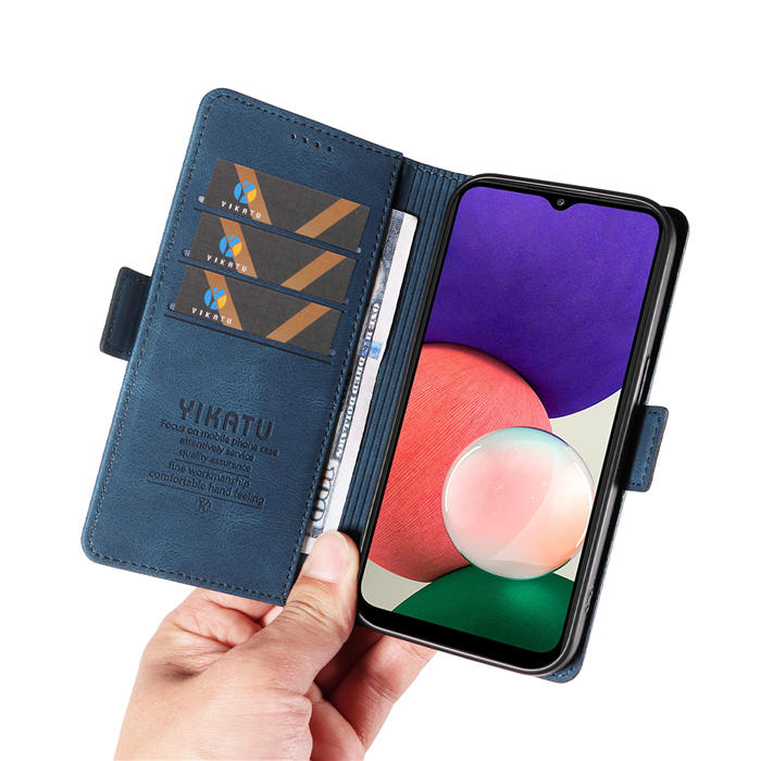 YIKATU Samsung Galaxy A22 4G Wallet Kickstand Case
