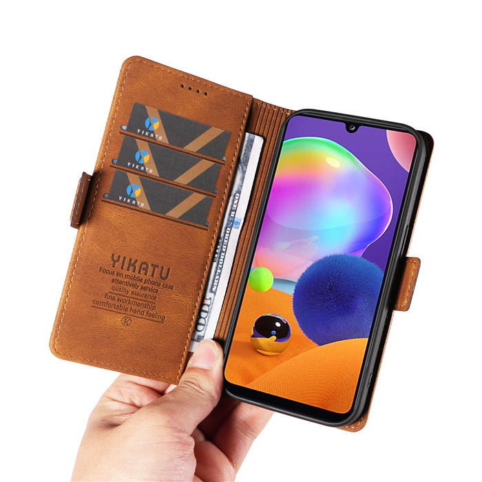 YIKATU Samsung Galaxy A31 Wallet Kickstand Case