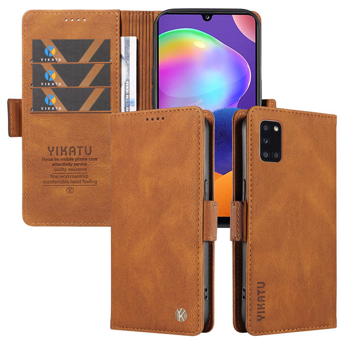 YIKATU Samsung Galaxy A31 Wallet Kickstand Case