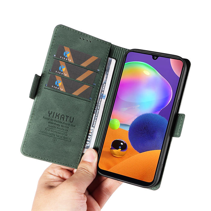 YIKATU Samsung Galaxy A31 Wallet Kickstand Case