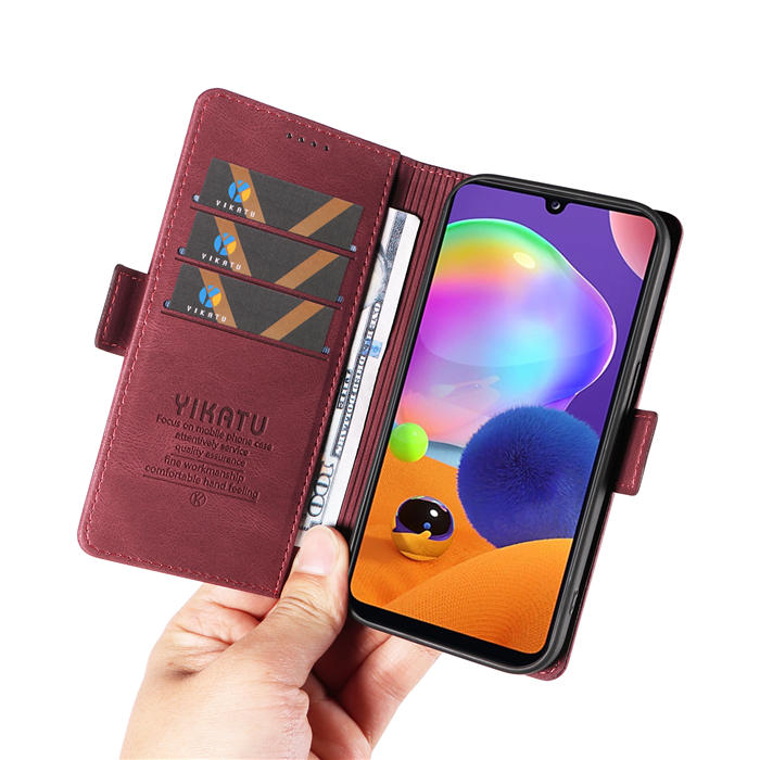 YIKATU Samsung Galaxy A31 Wallet Kickstand Case