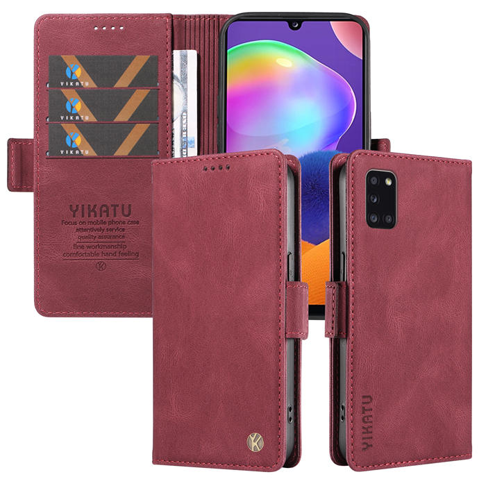 YIKATU Samsung Galaxy A31 Wallet Kickstand Case