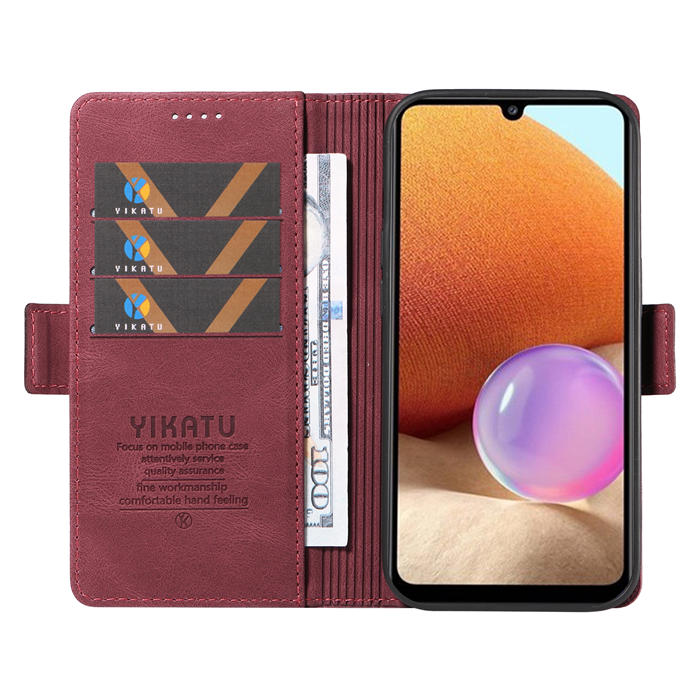 YIKATU Samsung Galaxy A32 4G Wallet Kickstand Case